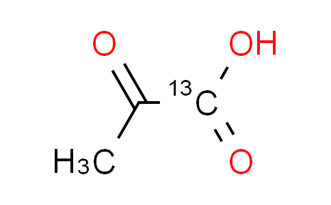 7TY017 | 99124-30-8 | ピルビン酸-1-13C酸（遊離酸）