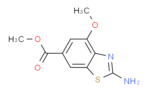 837U15 | 955886-84-7 | Methyl 2-amino-4-methoxybenzo[d]thiazole-6-carboxylate