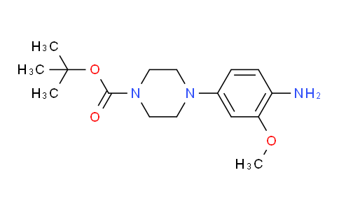 838R15 | 1246532-96-6 | tert-butyl4-(4-amino-3-methoxyphenyl)piperazine-1-carboxylate