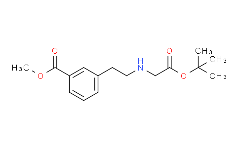89G615 | 1093938-76-1 | Benzoic acid, 3-[2-[[(1,1-dimethylethoxy)carbonyl]methylamino]ethyl]-, methyl ester
