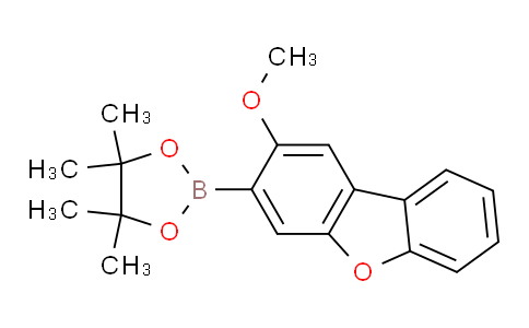 8GA215 | 2983878-00-6 | 2-(2-Methoxydibenzo[B,D]furan-3-YL)-4,4,5,5-tetramethyl-1,3,2-dioxaborolane
