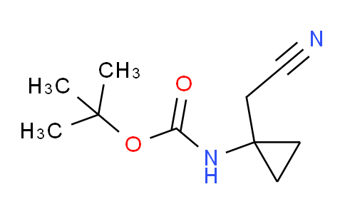 8T5H15 | 387845-50-3 | Tert-butyl (1-(cyanomethyl)cyclopropyl)carbamate