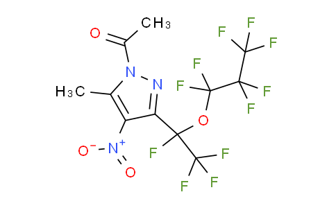 8V4215 | 231947-20-9 | 1-Acetyl-5(3)-methyl-4-nitro-3(5)-perfluoro(1-propoxyethyl)pyrazole