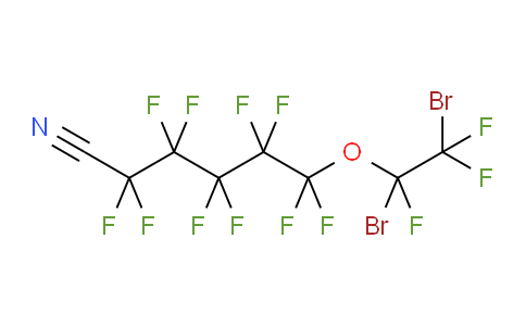 8V9G15 | 283593-02-2 | 6-(1,2-Dibromotrifluoroethoxy)perfluorohexanenitrile