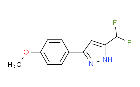 93W615 | 1029636-42-7 | 3(5)-Difluoromethyl-5(3)-(4-methoxyphenyl)pyrazole