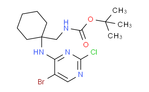 94M217 | 1374635-87-6 | tert-ブチル((1-((5-ブロモ-2-クロロピリミジン-4-イル)アミノ)シクロヘキシル)メチル)カルバメート