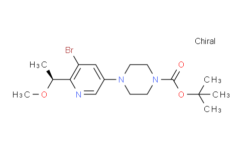 95A517 | 2641824-76-0 | tert-butyl 4-[5-bromo-6-[(1S)-1-methoxyethyl]pyridin-3-yl]piperazine-1-carboxylate