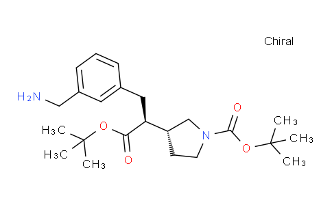96DM17 | 2565657-75-0 | 1,1-Dimethylethyl (αS,3R)-α-[[3-(aminomethyl)phenyl]methyl]-1-[(1,1-dimethylethoxy)carbonyl]-3-pyrrolidineacetate