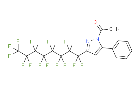 96FU15 | 511243-94-0 | 1-Acetyl-3(5)-perfluorooctyl-5(3)-phenylpyrazole