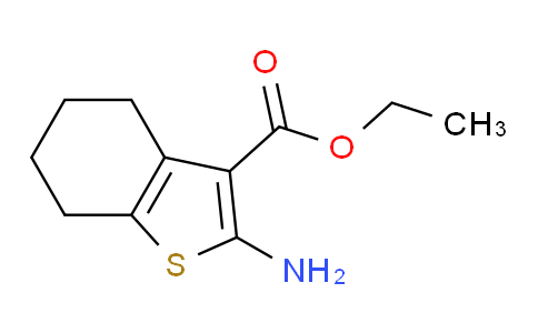 979W17 | 4506-71-2 | エチル 2-アミノ-4,5,6,7-テトラヒドロベンゾ[B]チオフェン-3-カルボキシレート
