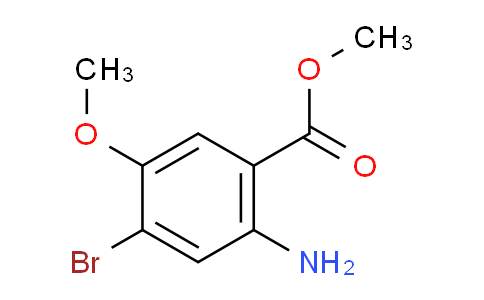9J6717 | 1256955-36-8 | 2-アミノ-4-ブロモ-5-メトキシ安息香酸メチルエステル