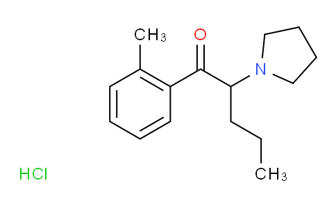 9S8417 | 850352-13-5 | 1-ペンタノン、1-(2-メチルフェニル)-2-(1-ピロリジニル)-、塩酸塩（1:1）