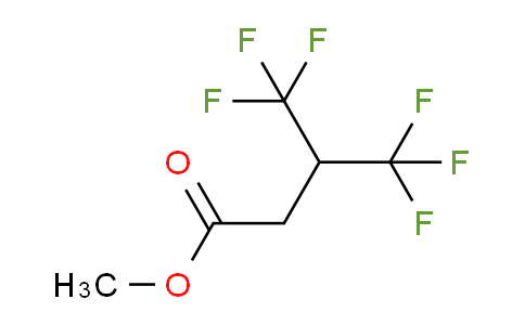 9W1G15 | 674335-88-7 | Methyl 4,4,4-trifluoro-3-(trifluoromethyl)butyrate