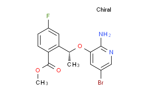 9Y5H17 | 1454848-00-0 | methyl (R)-2-(1-((2-amino-5-bromopyridin-3-yl)oxy)ethyl)-4-fluorobenzoate