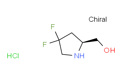 X6J215 | 623583-10-8 | (S)-(4,4-Difluoropyrrolidin-2-yl)methanol hydrochloride