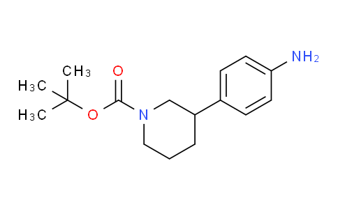 00K325 | 875798-79-1 | 3-(4-AMINO-PHENYL)-PIPERIDINE-1-CARBOXYLIC ACID TERT-BUTYL ESTER