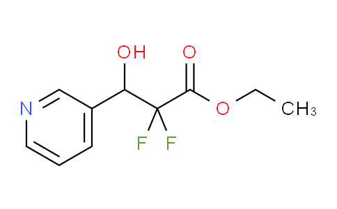 4T5D25 | 887355-01-3 | Ethyl 2,2-difluoro-3-hydroxy-3-pyridin-3-ylpropanoate