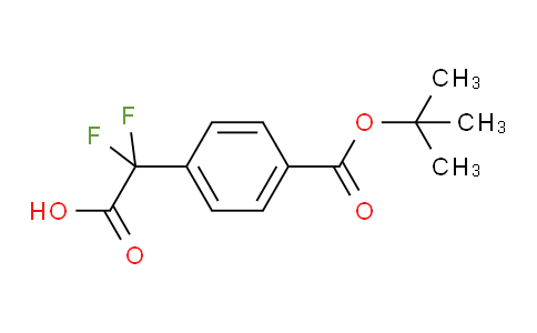 287V25 | 1211594-71-6 | Benzeneacetic acid, 4-[(1,1-dimethylethoxy)carbonyl]-α,α-difluoro-