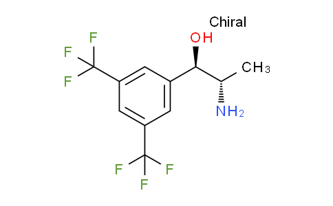 9V0825 | 1152029-16-7 | (1R,2S)-2-amino-1-[3,5-bis(trifluoromethyl)phenyl]propan-1-ol
