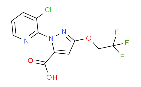 XF1915 | 500011-97-2 | 1-(3-Chloropyridin-2-yl)-3-(2,2,2-trifluoroethoxy)-1H-pyrazole-5-carboxylic acid