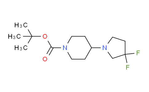 98W025 | 877125-71-8 | tert-Butyl 4-(3,3-difluoropyrrolidin-1-yl)piperidine-1-carboxylate
