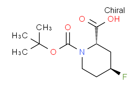 50B825 | 1260602-67-2 | (2S,4S)-1-(tert-Butoxycarbonyl)-4-fluoropiperidine-2-carboxylic acid