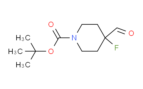 2LB125 | 614731-09-8 | 1-Piperidinecarboxylic acid, 4-fluoro-4-formyl-, 1,1-dimethylethyl ester