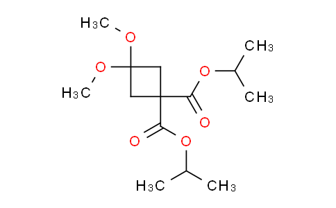 X39E15 | 115118-68-8 | 1,1-Bis(propan-2-yl) 3,3-dimethoxycyclobutane-1,1-dicarboxylate