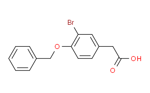 X3J915 | 5884-48-0 | 2-(3-Bromo-4-phenylmethoxyphenyl)acetic acid