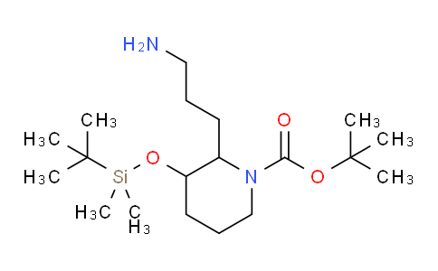 XG6115 | 2241812-39-3 | Tert-butyl 2-(3-aminopropyl)-3-[tert-butyl(dimethyl)silyl]oxypiperidine-1-carboxylate