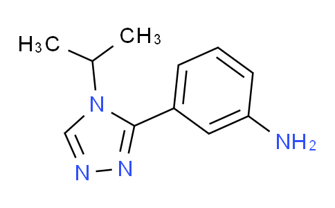 9X1225 | 1248171-73-4 | Benzenamine, 3-[4-(1-methylethyl)-4H-1,2,4-triazol-3-yl]-