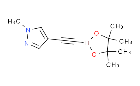 12AX25 | 1487353-22-9 | 1-Methyl-4-[(4,4,5,5-tetramethyl-1,3,2-dioxaborolan-2-yl)ethynyl]-1H-pyrazole