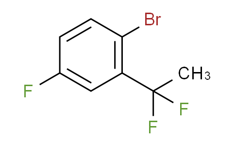 5B3D25 | 2166995-60-2 | Benzene, 1-bromo-2-(1,1-difluoroethyl)-4-fluoro-