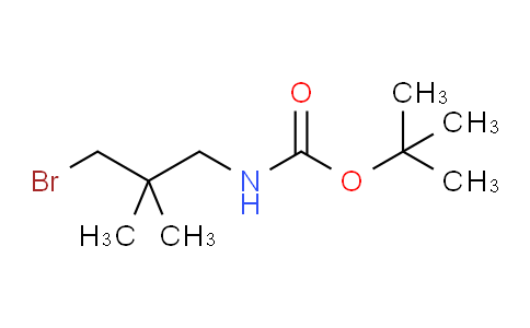 4U0Z25 | 1397707-56-0 | tert-butyl (3-broMo-2,2-diMethylpropyl)carbaMate