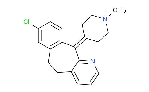 XR0725 | 38092-89-6 | 8-Chloro-6,11-dihydro-11-(1-methyl-4-piperidinylidene)-5H-benzo[5,6]cyclohepta[1,2-b]pyridine