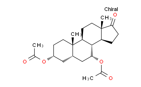 699C25 | 74915-09-6 | Androstan-17-one, 3,7-bis(acetyloxy)-, (3α,5β,7α)- (9CI)