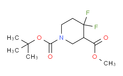 25HB25 | 1303974-67-5 | 1-tert-butyl 3-Methyl 4,4-difluoropiperidine-1,3-dicarboxylate