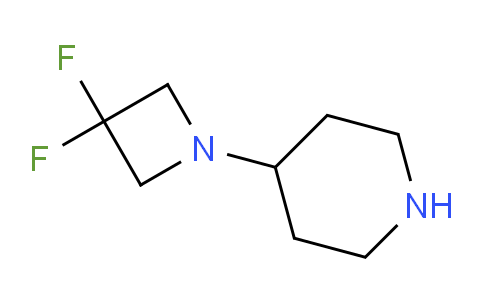 13VX25 | 1093066-73-9 | 4-(3,3-Difluoro-azetidin-1-yl)-piperidine
