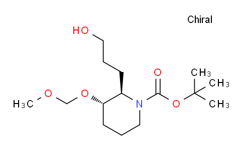 X13D15 | 908599-39-3 | Tert-butyl (2R,3S)-2-(3-hydroxypropyl)-3-(methoxymethoxy)piperidine-1-carboxylate