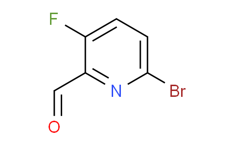 33GX25 | 885267-36-7 | 3-Fluoro-6-bromo-2-pyridinecarboxaldehyde