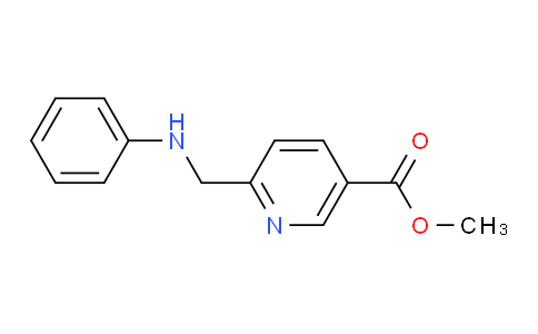 488M25 | 1518522-59-2 | methyl 6-((phenylamino)methyl)nicotinate