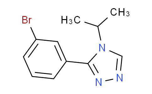 87FN25 | 1550367-95-7 | 4H-1,2,4-Triazole, 3-(3-bromophenyl)-4-(1-methylethyl)-