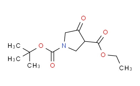 X15V15 | 146256-98-6 | 1-tert-Butyl 3-ethyl 4-oxopyrrolidine-1,3-dicarboxylate