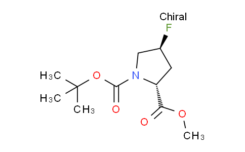 X5E615 | 647857-39-4 | 1-tert-butyl 2-methyl (2R,4S)-4-fluoropyrrolidine-1,2-dicarboxylate