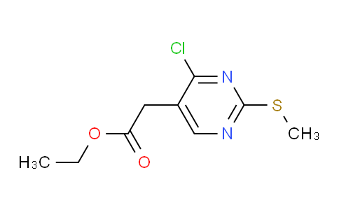 5K0J25 | 61727-34-2 | 5-PYRIMIDINEACETIC ACID, 4-CHLORO-2-(METHYLTHIO)-, ETHYL ESTER
