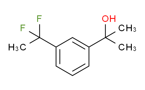 598R25 | 1780914-12-6 | 3-(1,1-difluoroethyl)-α,α-dimethyl- Benzenemethanol