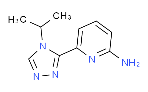 4Y3X25 | 1448427-99-3 | 6-(4-Isopropyl-4H-1,2,4-triazol-3-yl)-2-pyridinamine