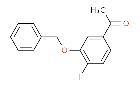 69YX25 | 2470925-16-5 | 1-(3-(benzyloxy)-4-iodophenyl)ethanone