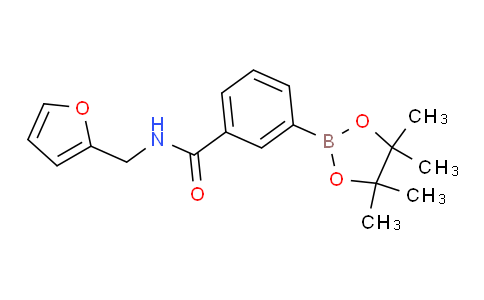 8R6225 | 1073353-63-5 | 3-(Furfurylaminocarbonyl)benzeneboronic acid pinacol ester