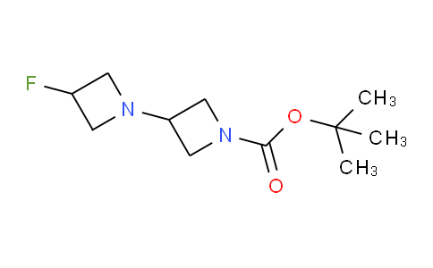 44HJ25 | 1257293-81-4 | tert-Butyl 3-(3-Fluoroazetidin-1-yl)azetidine-1-carboxylate
